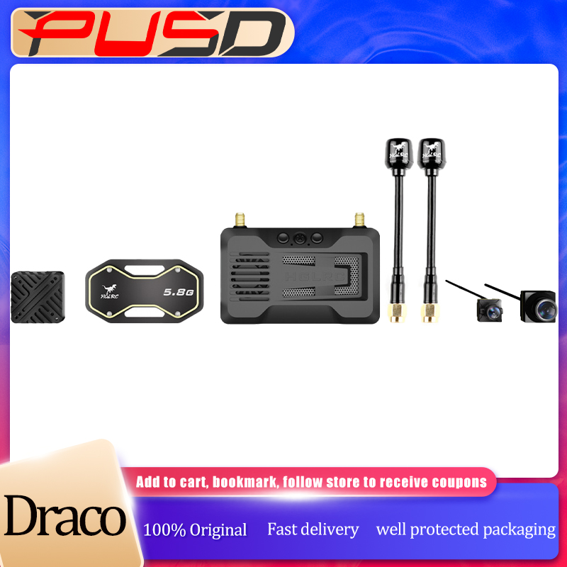 HGLRC Draco A1/A2 5.8Ghz HD VT - Fpv Drone Receiver avaliação e preço