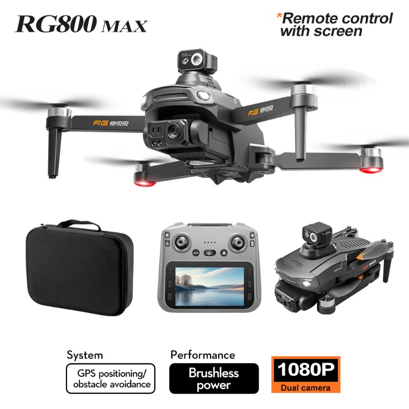 Novo drone rg800 max 1080p câm - Fpv Drone Charger avaliação e preço