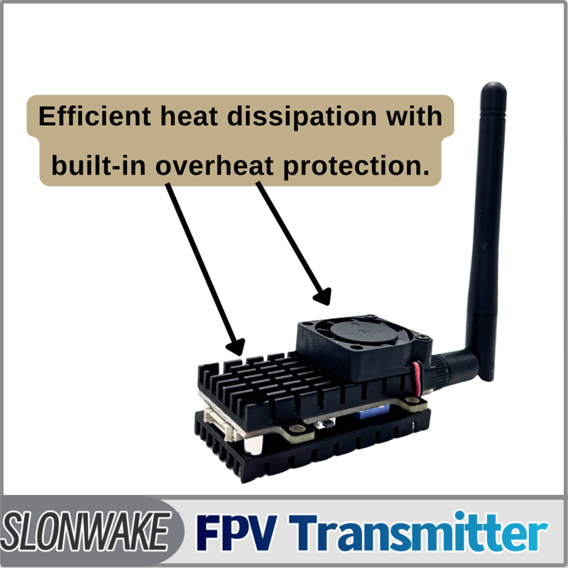 SLONWAKE 5.8G 3000mW Simulação - Fpv Drone Receiver avaliação e preço