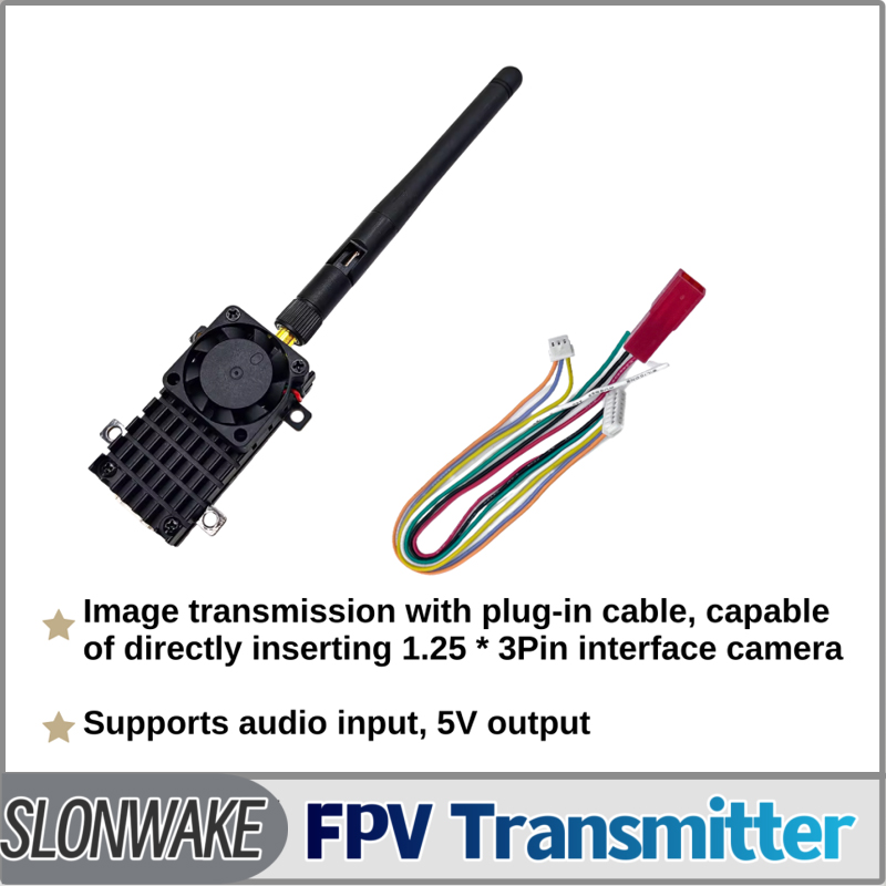 SLONWAKE 5.8G 3000mW Simulação - Fpv Drone Receiver avaliação e preço